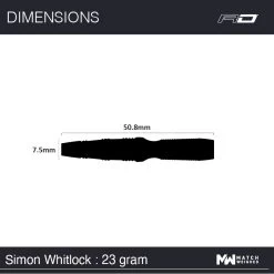 Winmau Simon Whitlock Onyx AU 18 Winmau Simon Whitlock Onyx AU -Pro Dart Shop 1471 SimonWhitlock 23g Steeltip Image 7 1635172806