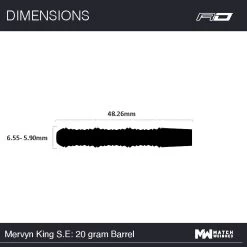 Winmau Mervyn King SE -Pro Dart Shop 2427 18g 20Barrel 2020g 20Full 20image 207