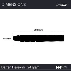 Winmau Darren Herewini -Pro Dart Shop 24g 20Darren 20Herewini 20 20RD 20Web 20 20Image 207