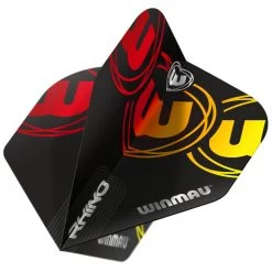 Winmau Black, Red & Yellow Rhino Standard