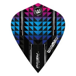 Winmau Black, Blue & Purple Prism Alpha Kite -Pro Dart Shop 6907 108 AlphaKiteBlackBluePurple image2