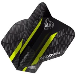 Winmau Black & Green Hexagon Prism Alpha Standard