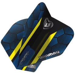 Winmau Blue & Yellow Hexagon Prism Alpha Standard