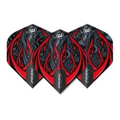 Winmau Grey & Red Prism Alpha Standard -Pro Dart Shop 6915 195PrismAlphaImage1