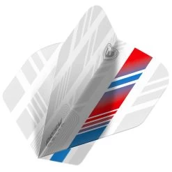 Winmau White, Red & Blue Prism Delta Standard