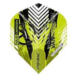 Winmau Black & Green MVG Prism Alpha Standard -Pro Dart Shop 6915 262 DeltaStandardMVGPrism02 image2