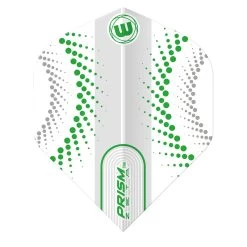 Winmau White & Green Prism Zeta Standard -Pro Dart Shop 6915 314 Prism Zeta Image 2 1666268405