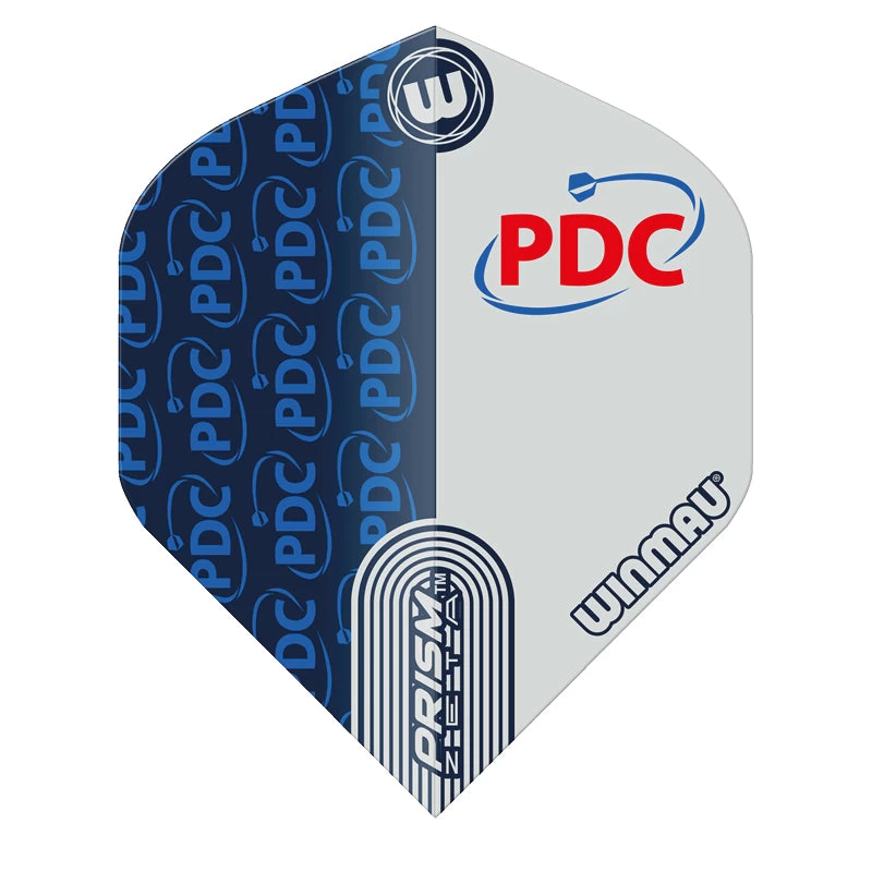 Winmau Blue & White Prism Zeta Standard 3 Winmau Blue & White Prism Zeta Standard - Image 3