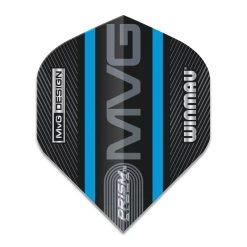 Winmau MVG Black & Blue Logo Stripe Prism Alpha Standard -Pro Dart Shop 6915 714 player prism alpha image 2