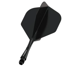 Winmau Fusion Integrated Flight & Shaft 24 Winmau Fusion Integrated Flight & Shaft -Pro Dart Shop 8777FusionIntegratedFlight ShaftShortBlack2