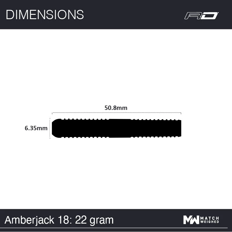 Red Dragon Darts Amberjack 18 7 Red Dragon Darts Amberjack 18 - Image 7