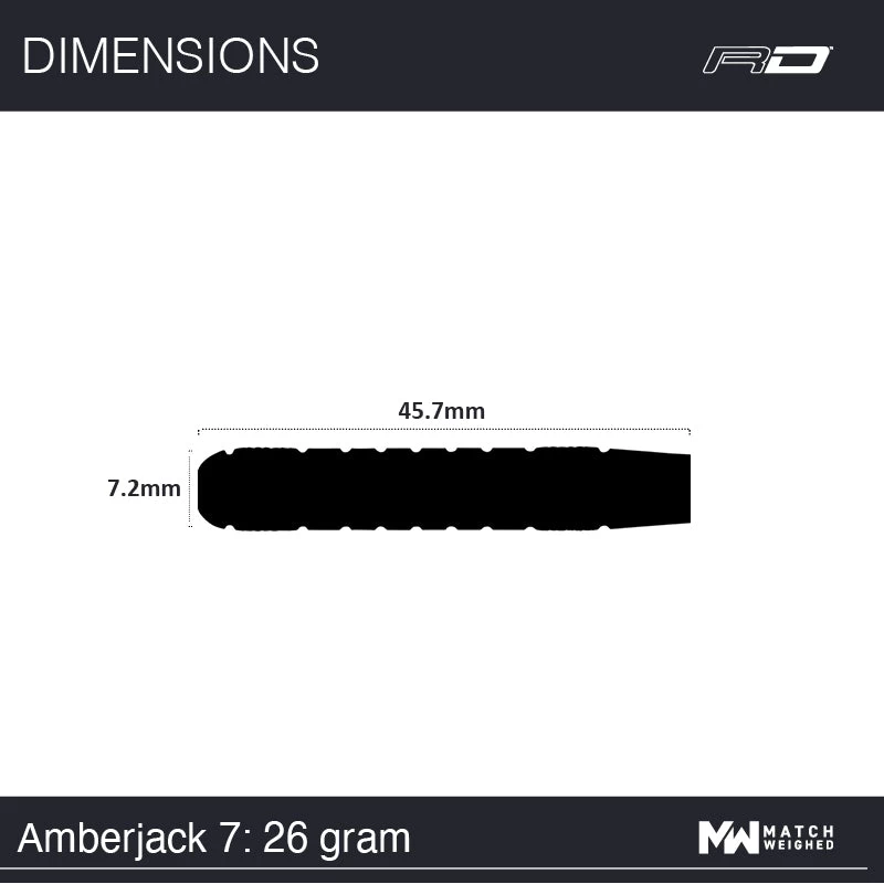 Red Dragon Darts Amberjack 7 7 Red Dragon Darts Amberjack 7 - Image 7