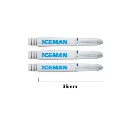 Red Dragon Darts Gerwyn Iceman Price Nylon Ring Grip White