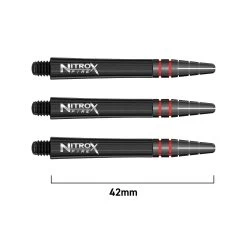 Red Dragon Darts Nitro X Fire Shafts -Pro Dart Shop C825NitroXFire Medium RDShafts Image