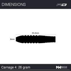 Red Dragon Darts Carnage 4 -Pro Dart Shop Carnage4 26g Image7