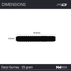 Winmau Daryl Gurney 15 Winmau Daryl Gurney -Pro Dart Shop Daryl Gurney Original 23g Image 7 1621432208