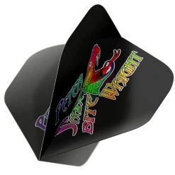 Red Dragon Darts Peter Wright Snake Design Black Hardcore Standard