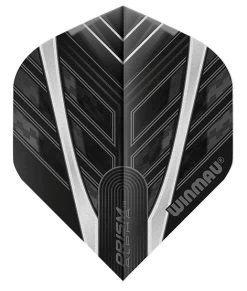 Winmau Grey & White Prism Alpha Standard -Pro Dart Shop F6357 20x 201