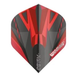 Winmau Black & Red Prism Delta Standard -Pro Dart Shop F6465 20x 201