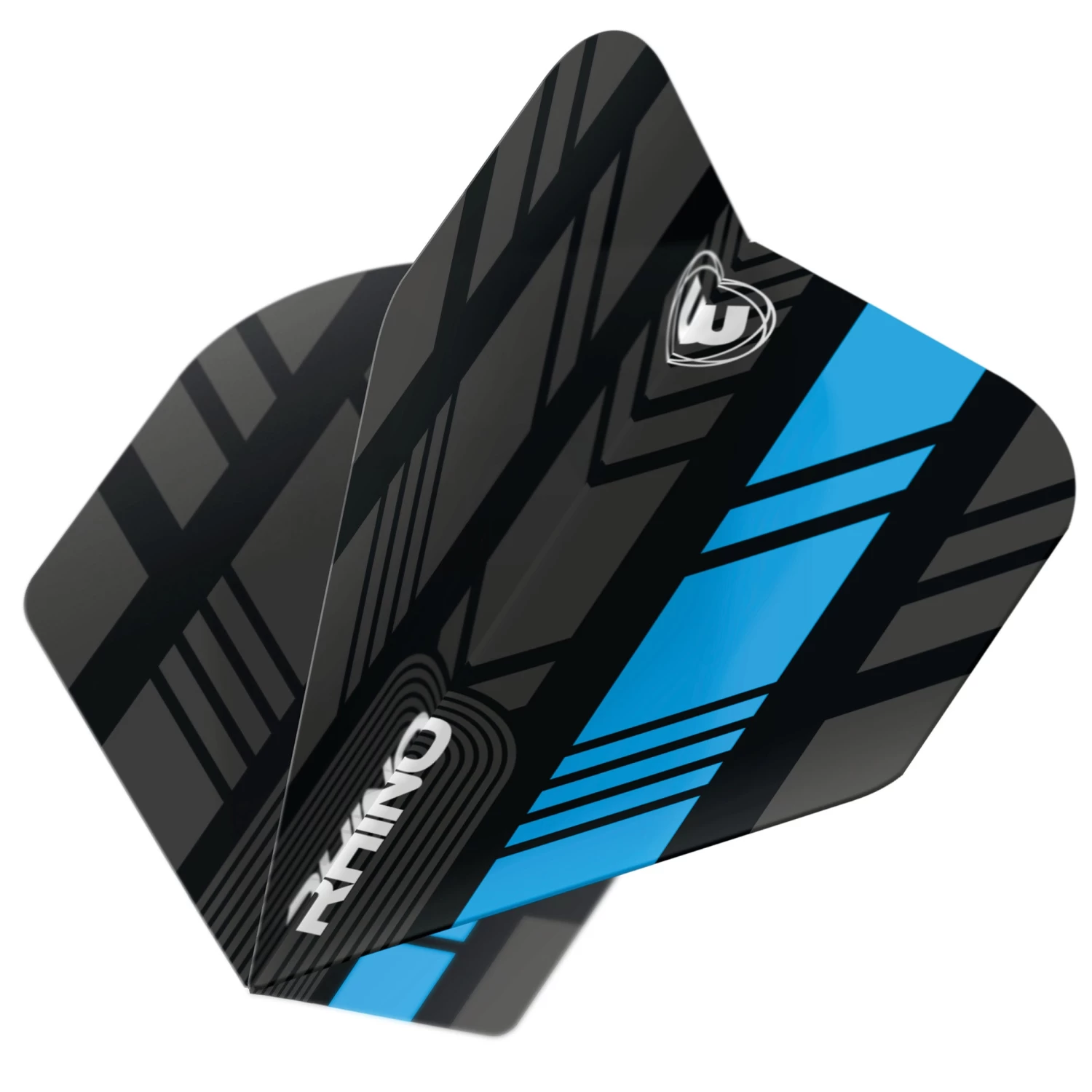 Winmau Black & Blue Rhino Standard 1 Winmau Black & Blue Rhino Standard