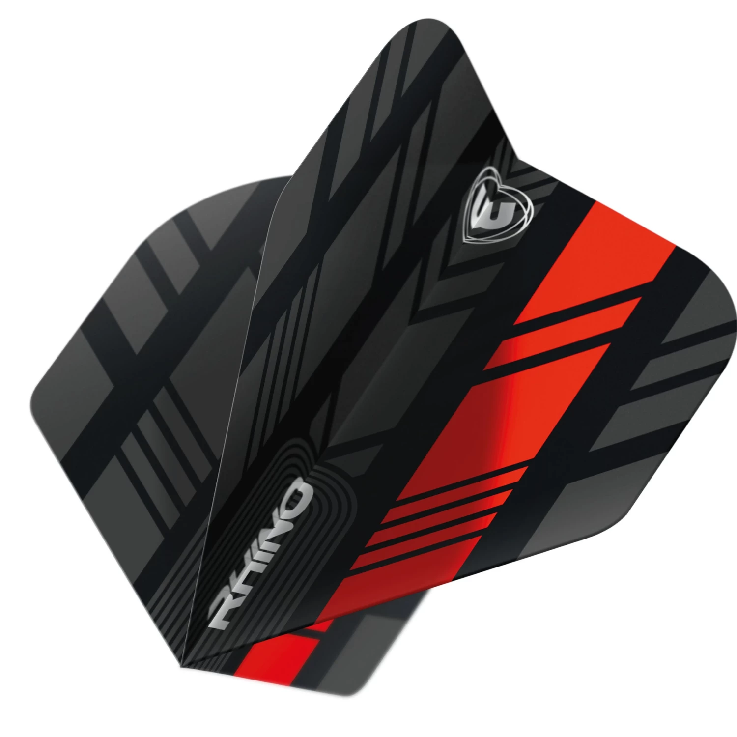Winmau Black & Red Rhino Standard 1 Winmau Black & Red Rhino Standard