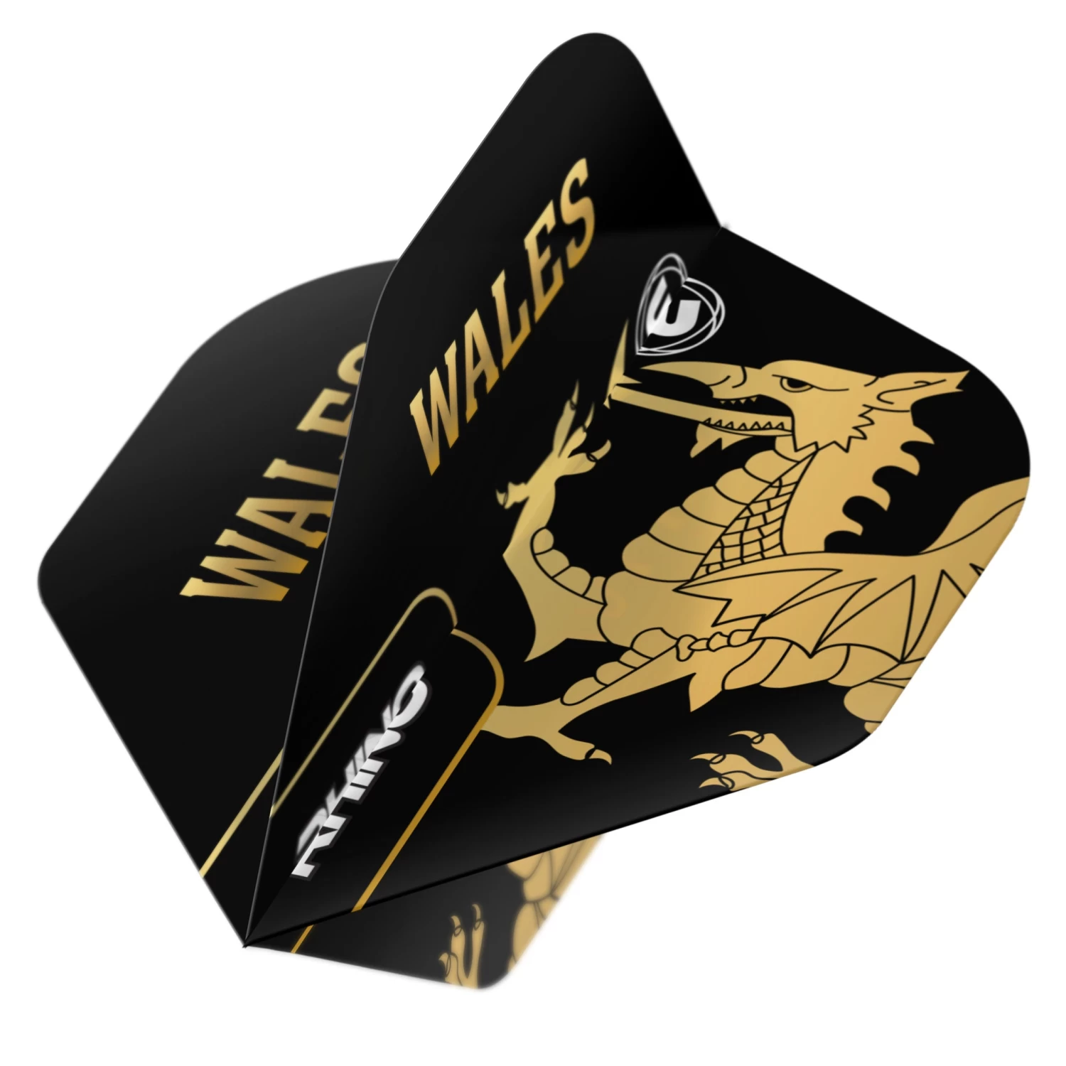 Winmau Black & Gold Wales Rhino Standard 1 Winmau Black & Gold Wales Rhino Standard