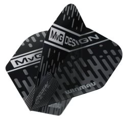 Winmau MvG Design Black & Grey Prism Delta Standard
