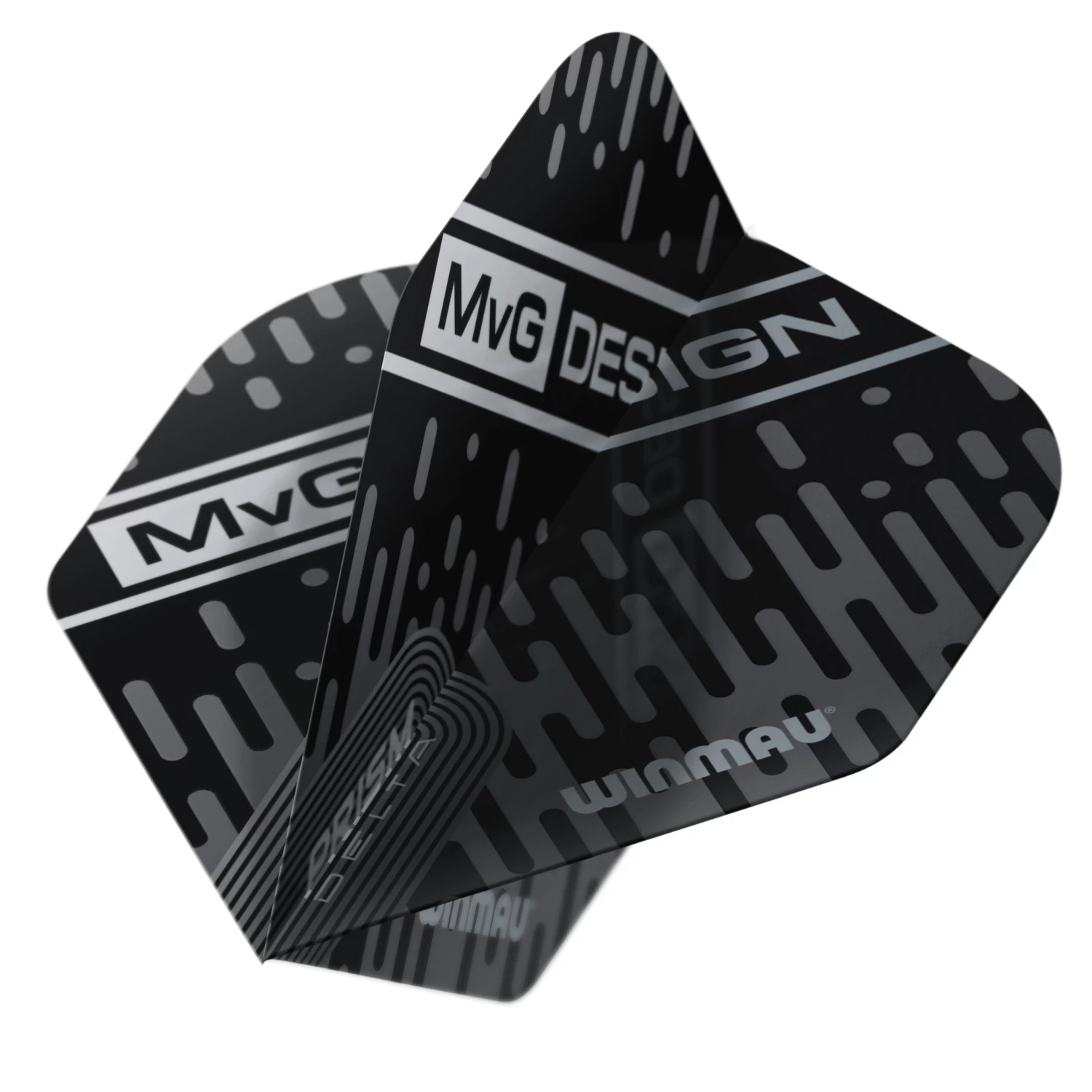 Winmau MvG Design Black & Grey Prism Delta Standard 1 Winmau MvG Design Black & Grey Prism Delta Standard