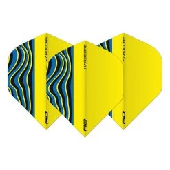 Red Dragon Darts Yellow Wave Hardcore Radical Standard -Pro Dart Shop F6646 Hardcore Radical Yellow Wave Image 3 1639741805