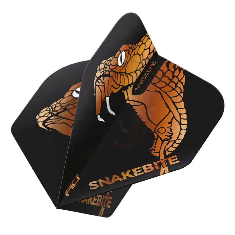 Red Dragon Darts Peter Wright Black & Bronze Snake Hardcore Premium Standard