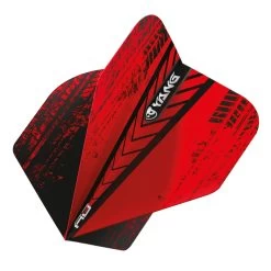Red Dragon Darts Black & Red Yin Yang Standard