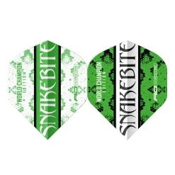 Red Dragon Darts Peter Wright Green & White Yin Yang Standard -Pro Dart Shop F6963PeterWrightGreen WhiteYinYang2