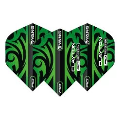Red Dragon Darts Jonny Clayton Red & Green Yin Yang Standard -Pro Dart Shop F6971JonnyClaytonRed GreenYinYang3