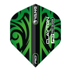 Red Dragon Darts Jonny Clayton Red & Green Yin Yang Standard -Pro Dart Shop F6971JonnyClaytonRed GreenYinYang5