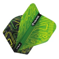 Red Dragon Darts Yellow & Green Yin Yang Standard