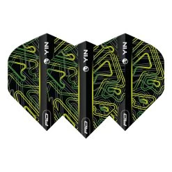 Red Dragon Darts Yellow & Green Yin Yang Standard -Pro Dart Shop F6973Yellow GreenYinYang4