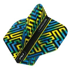 Red Dragon Darts Blue & Yellow Hardcore XT Standard