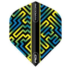 Red Dragon Darts Blue & Yellow Hardcore XT Standard -Pro Dart Shop F6979Blue YellowHardcoreXT Image3