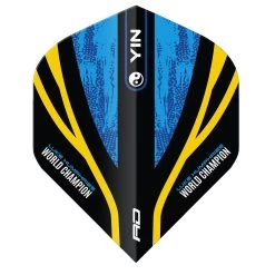 Red Dragon Darts Luke Humphries World Champion Blue & Gold Yin Yang -Pro Dart Shop F6996LukeHumphriesWorldChampionBlue GoldYinYang6