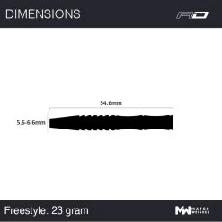 Red Dragon Darts Freestyle -Pro Dart Shop Freestyle 23g Image7