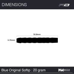 Red Dragon Darts Gerwyn Price Blue Originals Soft Tip -Pro Dart Shop GerwynPrice BlueOriginal 2020g 20Softip 20 20Image 207