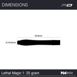 Red Dragon Darts Lethal Magic 1 -Pro Dart Shop LethalMagic1 25g Image7