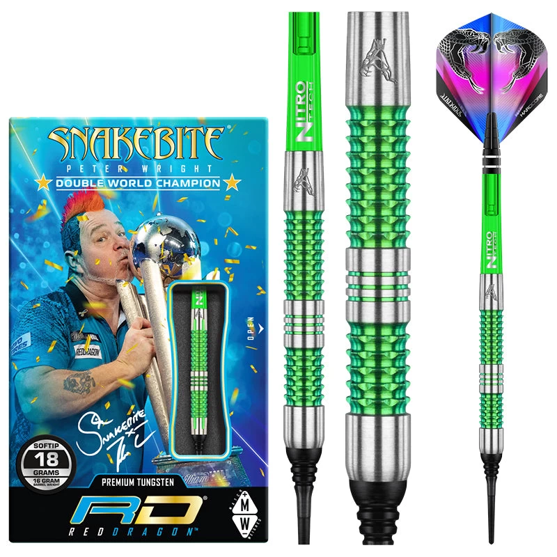 Red Dragon Darts Peter Wright Mamba Soft Tip 1 Red Dragon Darts Peter Wright Mamba Soft Tip