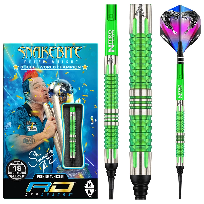 Red Dragon Darts Peter Wright Mamba 2 Soft Tip 1 Red Dragon Darts Peter Wright Mamba 2 Soft Tip