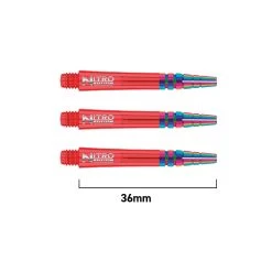 Red Dragon Darts Nitrotech Ionic Shafts -Pro Dart Shop NitroIonic Short RDShafts Image 5