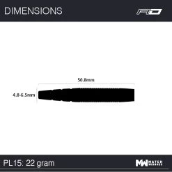 Red Dragon Darts Peter Wright PL15 17 Red Dragon Darts Peter Wright PL15 -Pro Dart Shop RDD1584 Peter 20Wright 20PL15 20 2022g 20 20Image 207