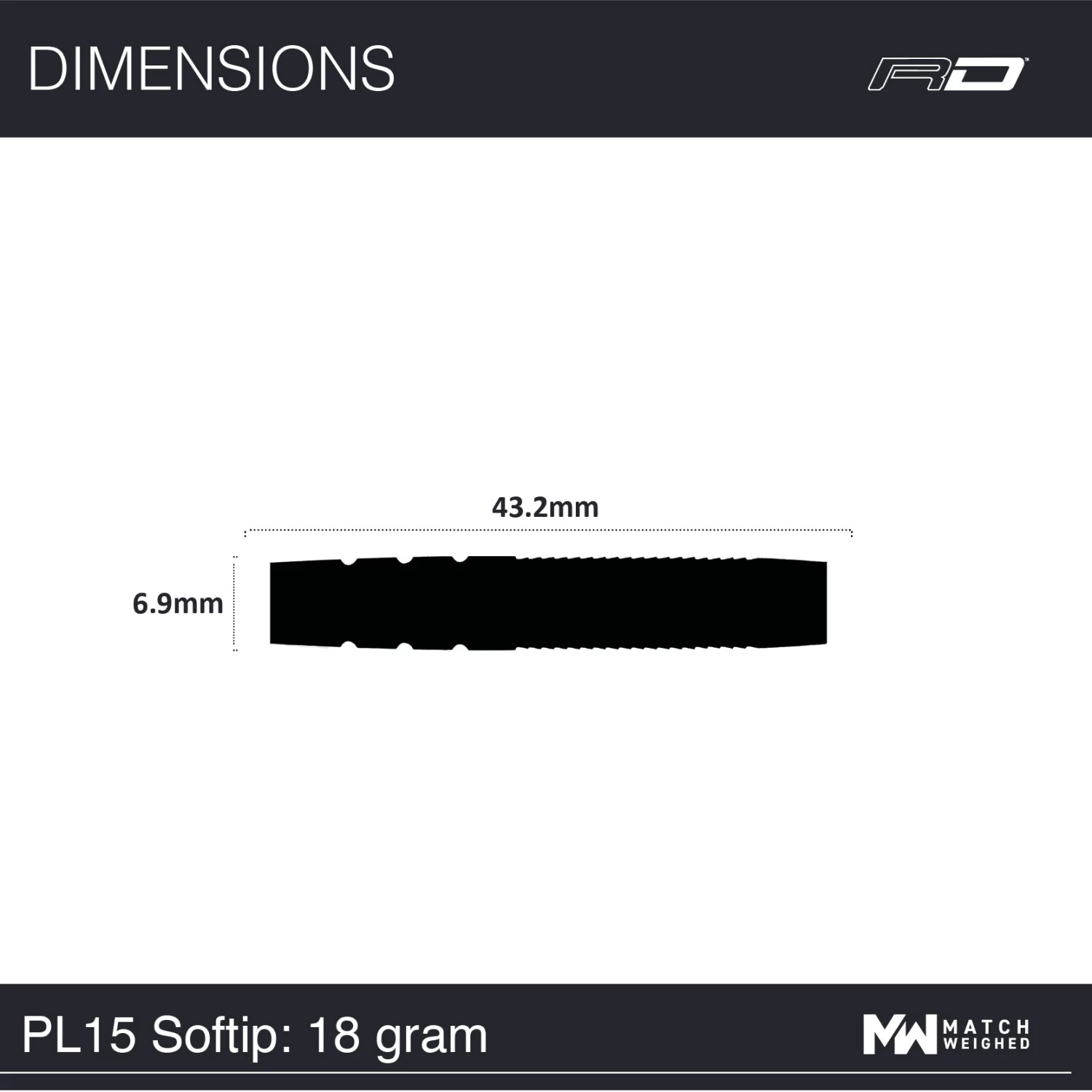 Red Dragon Darts Peter Wright PL15 Soft Tip 7 Red Dragon Darts Peter Wright PL15 Soft Tip - Image 7