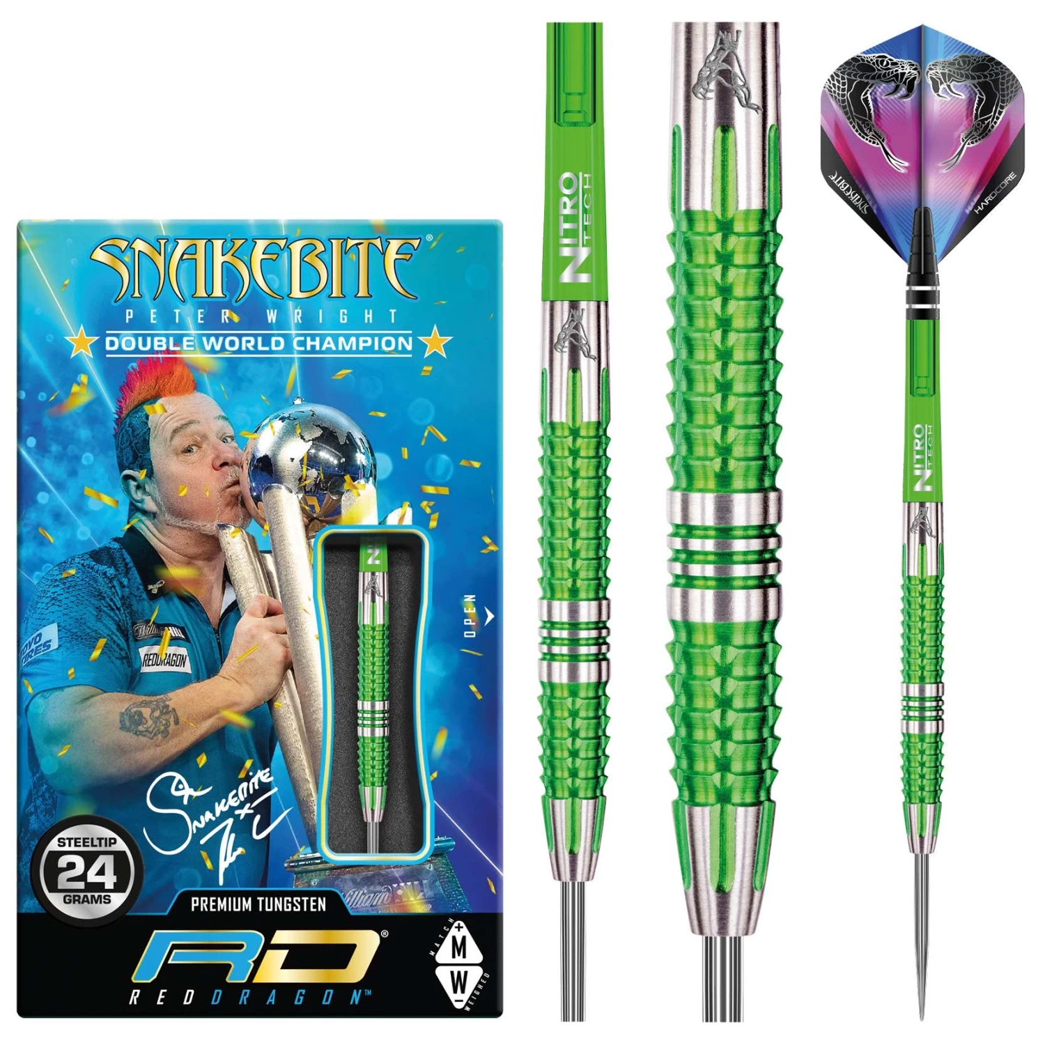 Red Dragon Darts Peter Wright Mamba 2 - Image 8