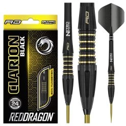 Red Dragon Darts Clarion Black -Pro Dart Shop RDD2148ClarionBlack24g Image