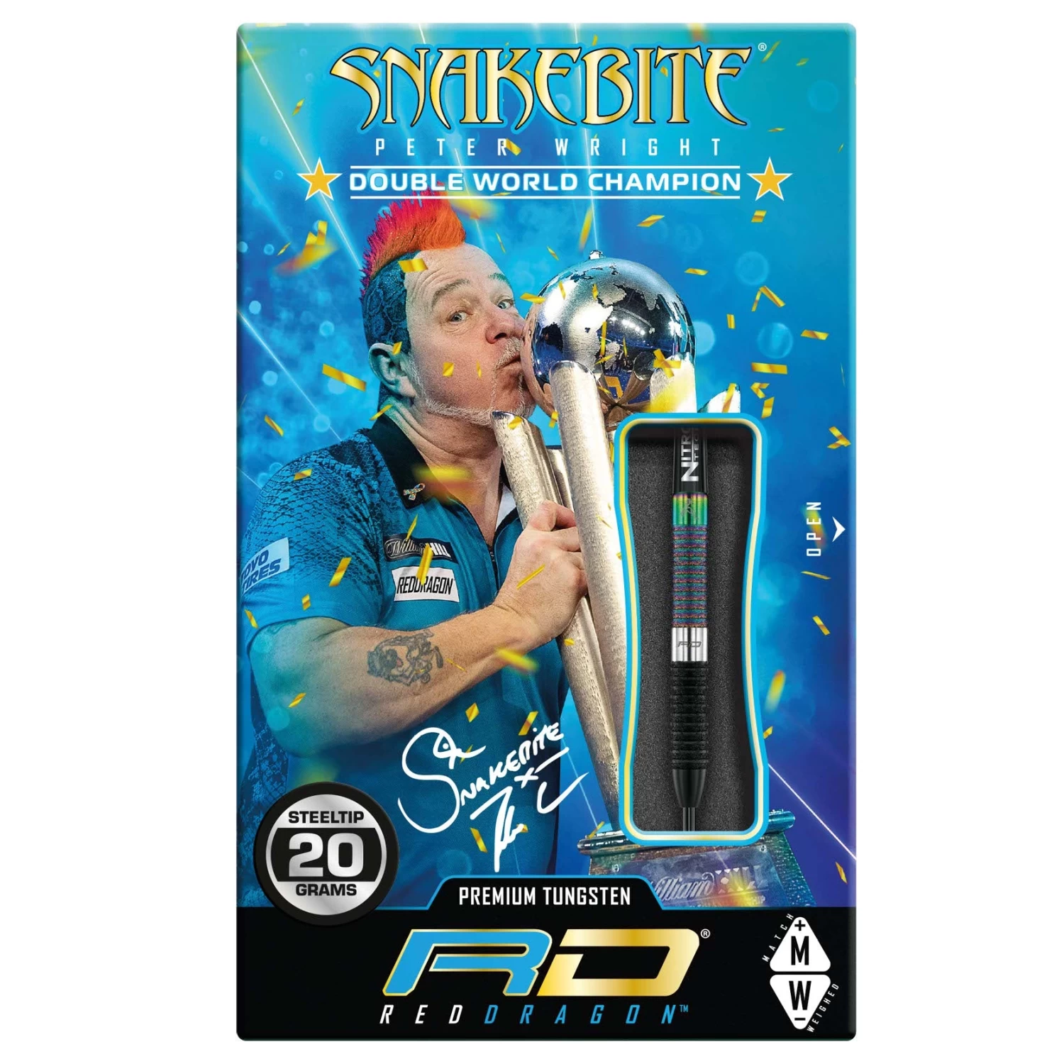 Red Dragon Darts Peter Wright World Champion Diamond Fusion SE - Image 4